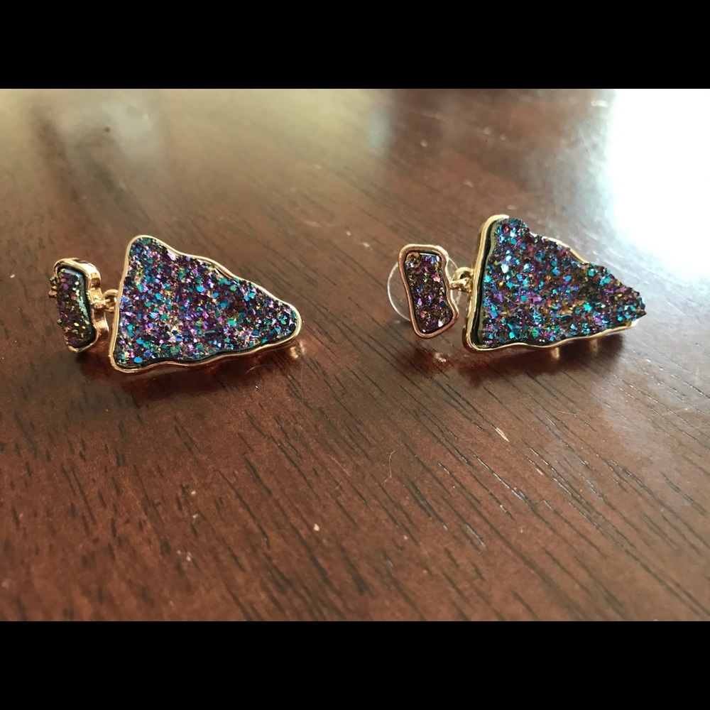 BaubleBar Multicolor Stone Earrings